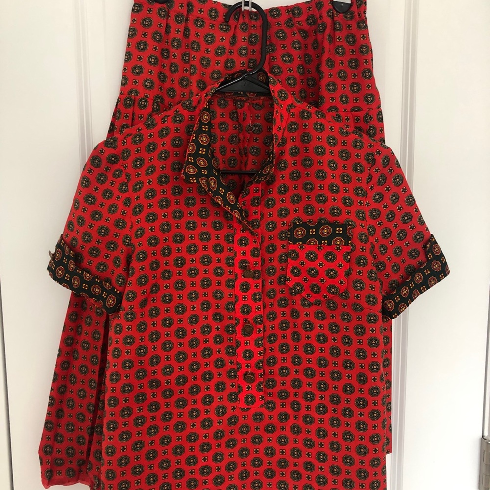 Vintage Handmade Two-piece Set